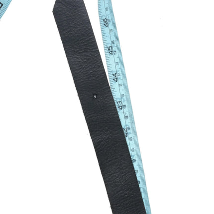 Vintage Navajo Sterling concho belt w/Black web Kingman turquoise - Estate Fresh Austin