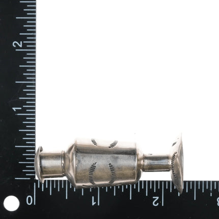 Vintage Navajo Sterling salt and pepper shakers - Estate Fresh Austin