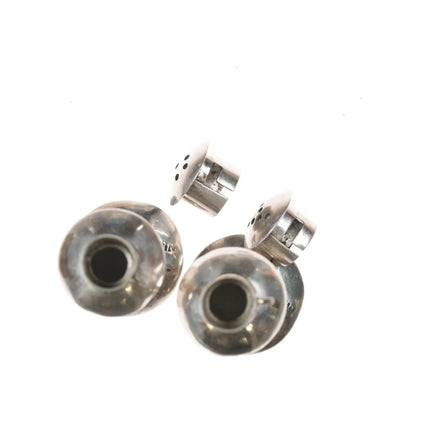 Vintage Navajo Sterling salt and pepper shakers - Estate Fresh Austin