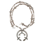 Vintage Navajo Sterling Yei Pendant with turquoise necklace - Estate Fresh Austin