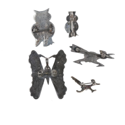 Vintage Navajo/Zuni animal pin collection - Estate Fresh Austin