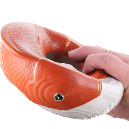 Vintage Neiman Marcus Japanese Koi form bowl - Estate Fresh Austin