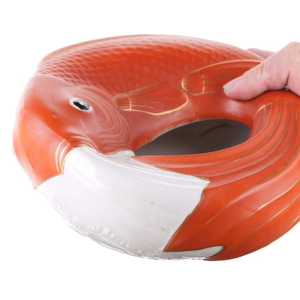 Vintage Neiman Marcus Japanese Koi form bowl - Estate Fresh Austin