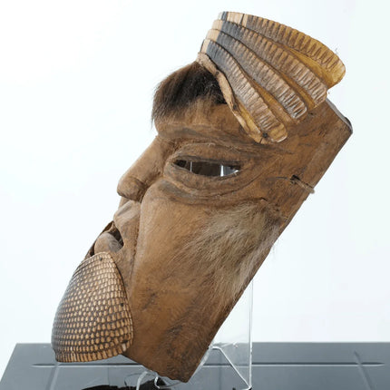 Vintage Oaxaca Mexico Armadillo Dance mask - Estate Fresh Austin