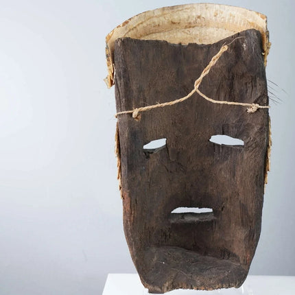 Vintage Oaxaca Mexico Armadillo Dance mask - Estate Fresh Austin