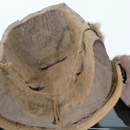 Vintage Oaxaca Mexico Armadillo Dance mask - Estate Fresh Austin