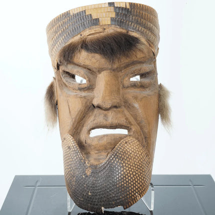 Vintage Oaxaca Mexico Armadillo Dance mask - Estate Fresh Austin