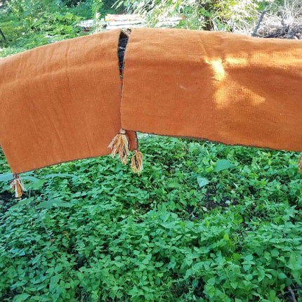 Vintage Pair Moroccan African Tribal Berber Pillows c.1960 new Never Used 23" x - Estate Fresh Austin