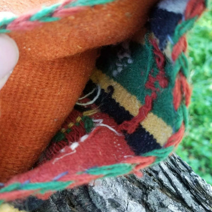 Vintage Pair Moroccan African Tribal Berber Pillows c.1960 new Never Used 23" x - Estate Fresh Austin