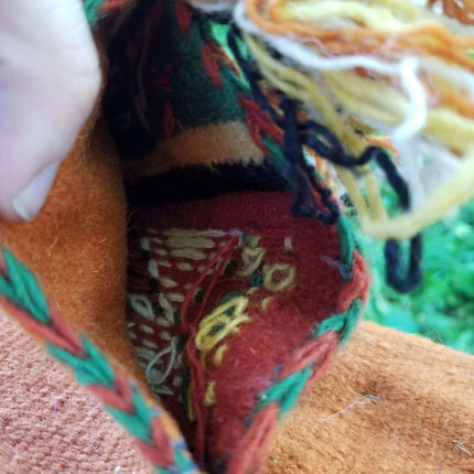 Vintage Pair Moroccan African Tribal Berber Pillows c.1960 new Never Used 23" x - Estate Fresh Austin