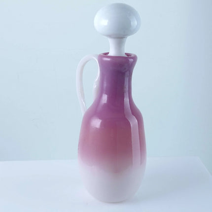 Vintage Peachblow Art Glass Cruet - Estate Fresh Austin