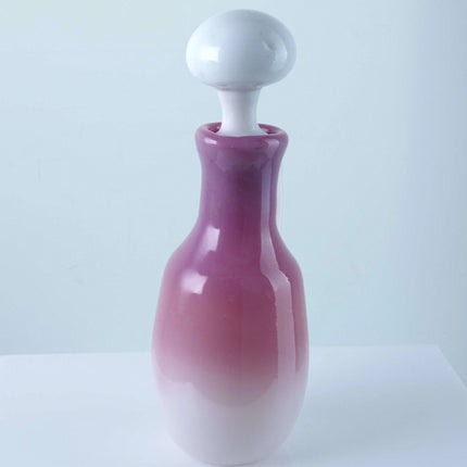 Vintage Peachblow Art Glass Cruet - Estate Fresh Austin