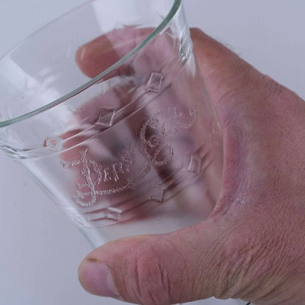 Vintage Pepsi Cola Soda fountain glass - Estate Fresh Austin