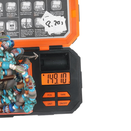 Vintage Redhawk Hopi sterling and handmade beaded necklace - Estate Fresh Austin