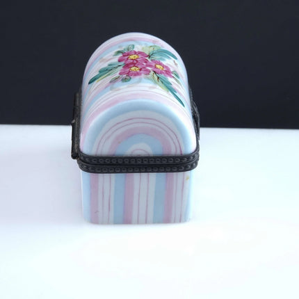 Vintage Rochard Trinket Box Limoges hand painted - Estate Fresh Austin