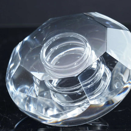 Vintage Signed art crystal prism paperweight - Estate Fresh Austin