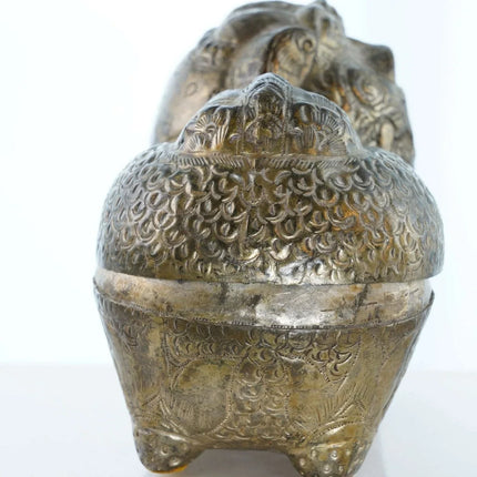 Vintage Southeast Asian Foo Lion box - Estate Fresh Austin