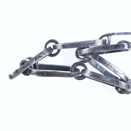 Vintage Southwestern Coin Silver link bracelet - Estate Fresh Austin