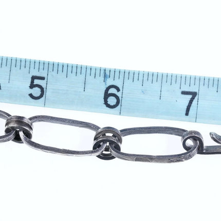 Vintage Southwestern Coin Silver link bracelet - Estate Fresh Austin