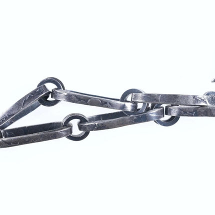 Vintage Southwestern Coin Silver link bracelet - Estate Fresh Austin