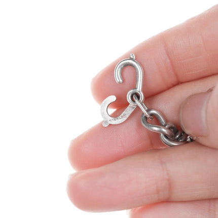 Vintage Southwestern/ Gold Mining Sterling silver charm bracelet - Estate Fresh Austin