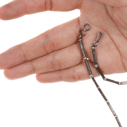 Vintage Southwestern Modernist sterling lapis necklace - Estate Fresh Austin