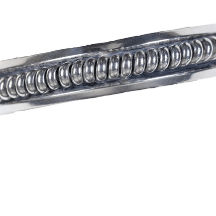 7" Vintage Southwestern Sterling cuff bracelet k - Estate Fresh Austin