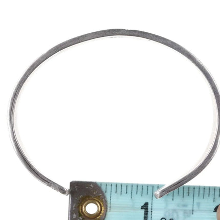 6.5" Vintage Southwestern Sterling cuff bracelet sd - Estate Fresh Austin