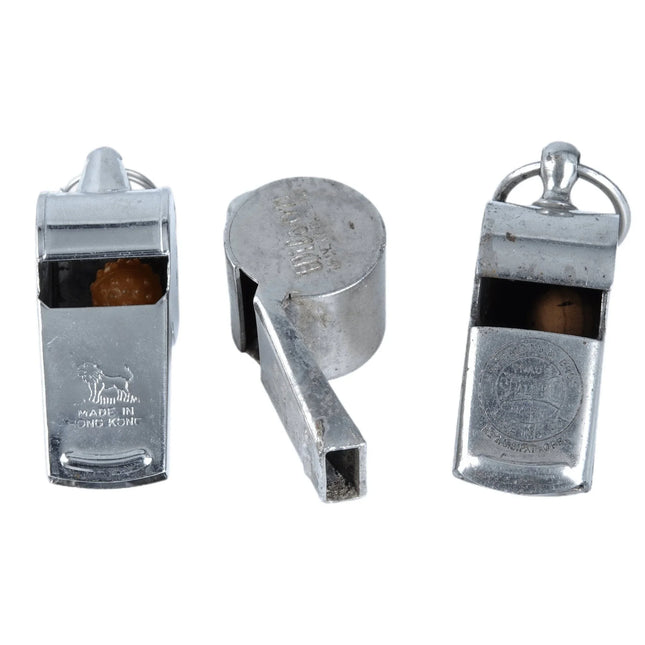 Vintage Spaulding/Wilson/Hong Kong Football/Tennis Referee whistle Lot - Estate Fresh Austin