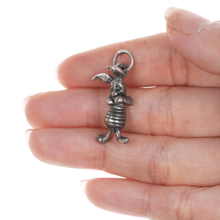 Vintage Sterling Disney Winnie The Pooh Rabbit charm in sterling - Estate Fresh Austin