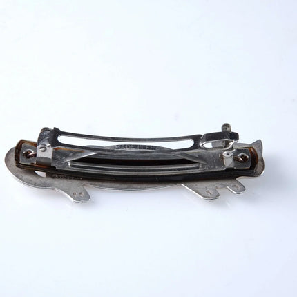 Vintage Sterling Hair Clip Cat Shaped by Anni & Co - Estate Fresh Austin