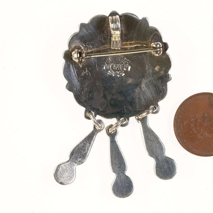Vintage Sterling Matilde Poulat Style Pendant/pin - Estate Fresh Austin