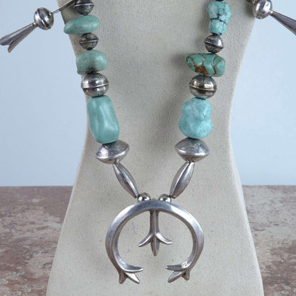 Vintage Sterling Silver Squash Blossom Necklace - Estate Fresh Austin