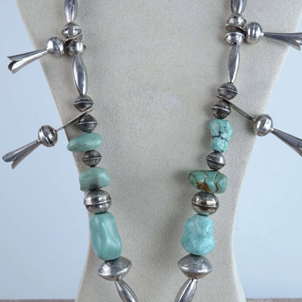 Vintage Sterling Silver Squash Blossom Necklace - Estate Fresh Austin