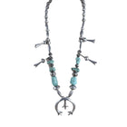 Vintage Sterling Silver Squash Blossom Necklace - Estate Fresh Austin