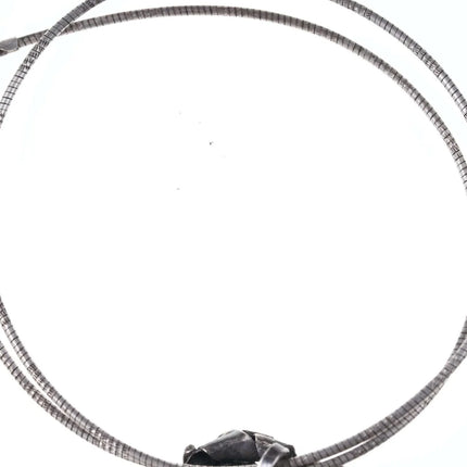 Vintage Sterling/malachite pendant/necklace - Estate Fresh Austin