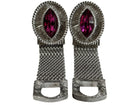 Vintage Swank Mesh/Rhinestone Cufflinks - Estate Fresh Austin