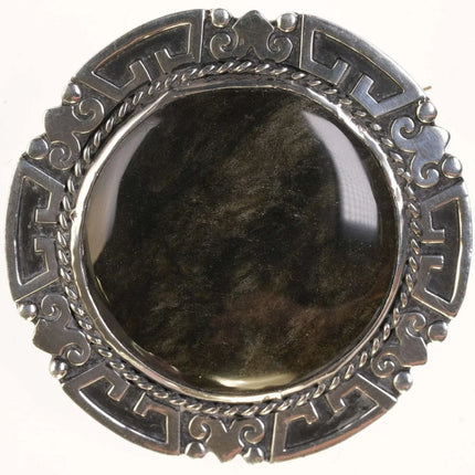 Vintage Taxco Sterling/granite pendant - Estate Fresh Austin