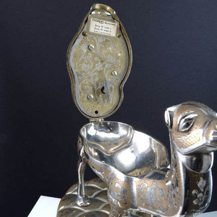 Vintage Thorens Swiss Music Box By Fred Zimbalist in the Form of a Camel Sculptu - Estate Fresh Austin