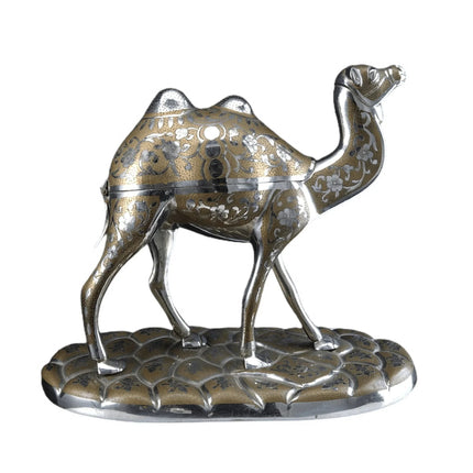 Vintage Thorens Swiss Music Box By Fred Zimbalist in the Form of a Camel Sculptu - Estate Fresh Austin