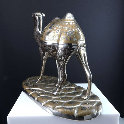 Vintage Thorens Swiss Music Box By Fred Zimbalist in the Form of a Camel Sculptu - Estate Fresh Austin