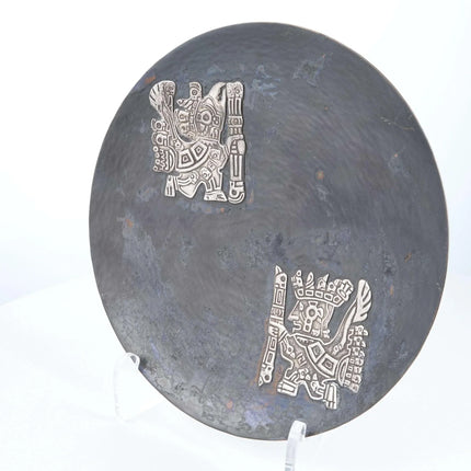 Vintage Vicky Industria Peruana Sterling Silver Overlay Copper Pre-Columbian Inc - Estate Fresh Austin