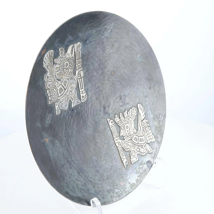 Vintage Vicky Industria Peruana Sterling Silver Overlay Copper Pre-Columbian Inc - Estate Fresh Austin
