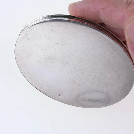 Vintage Zilpla Dutch Silver Compact - Estate Fresh Austin