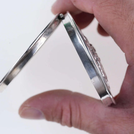 Vintage Zilpla Dutch Silver Compact - Estate Fresh Austin