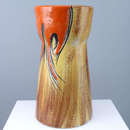 VITTORIA MAZZOTTI (1907 - 1985) Mid Century Modern Abstract Vase Artist Signed - Estate Fresh Austin