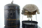 W. T. Johnson Esquire c1850 English Barrister's Wig in Toleware J.K. Metherell - Estate Fresh Austin