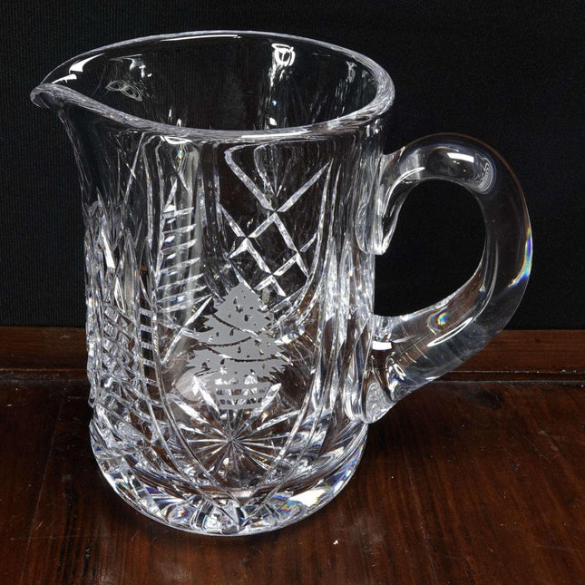 Waterford Christmas Suite 32 oz Pitcher 1999 6 3/8" tall - Estate Fresh Austin