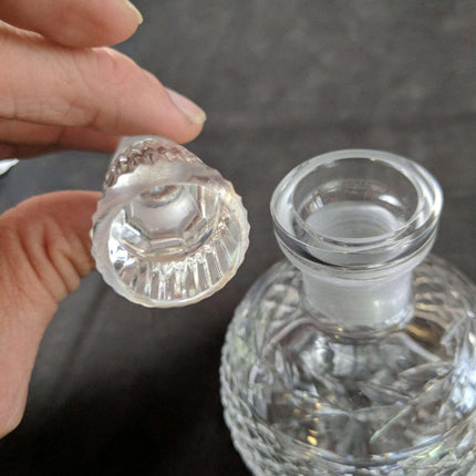 Waterford Crystal Perfume Bottle with Dobber - Estate Fresh Austin