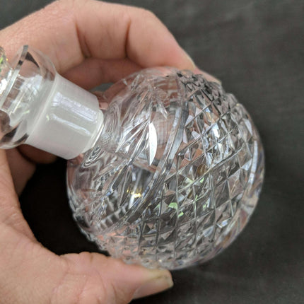 Waterford Crystal Perfume Bottle with Dobber - Estate Fresh Austin